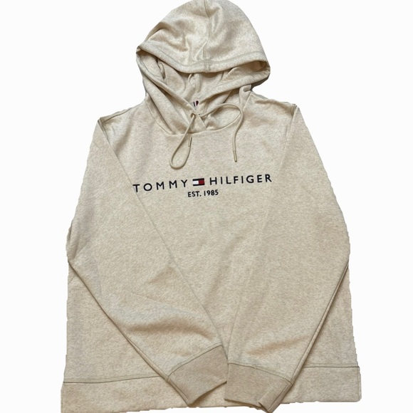 Tommy Hilfiger Beige Hoodie - Picture 1 of 5